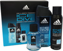 Adidas GP EdT 100ml + Deo 150ml + Dusch 250ml Ice