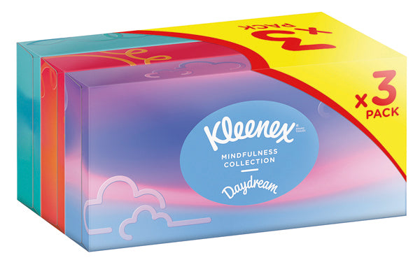 Kleenex Kosmetiktücher Trio-Box 3x70 Tücher 3lag