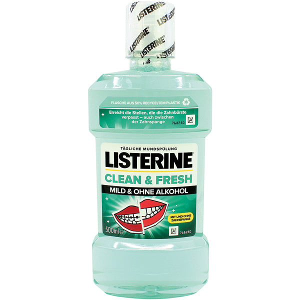 <![CDATA[Listerine Mundspülung 500ml Clean&Fresh mild]]>