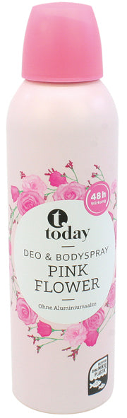 Deospray Today 200ml Pink Flower