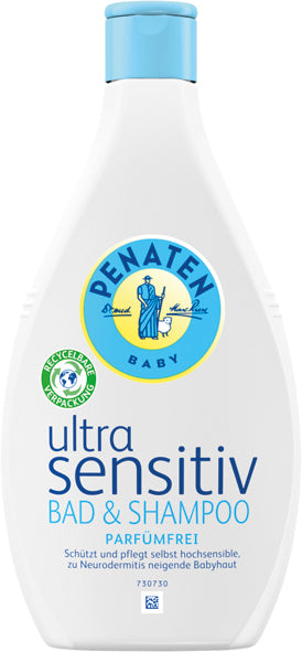 Penaten Bad+Shampoo 400ml Ultra Sensitive