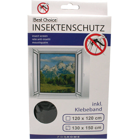 Fliegenschutz für Fenster 120x120 + 130x150cm