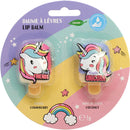 Lippenbalsam Einhorn 2er Set PUCKER POP, auf Karte