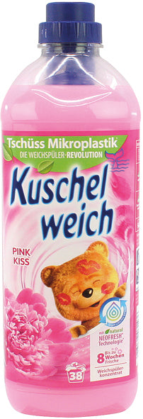 Kuschelweich Weichspüler 1 Liter Pink Kiss 38WL