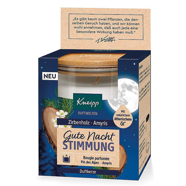 Kneipp Duftkerze Gute Nacht Stimmung 145g